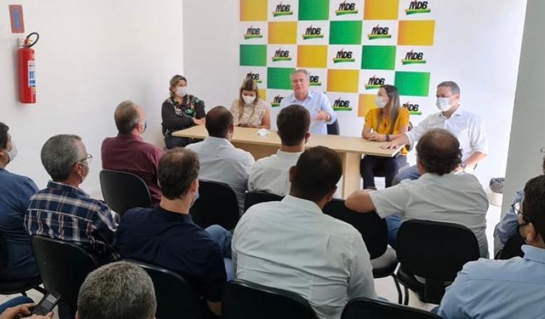 MDB reúne prefeitos eleitos de Alagoas para anunciar agenda de investimentos