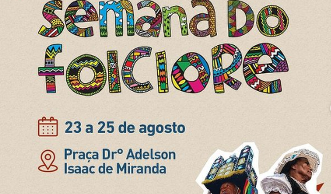 Semana do Folclore de Santana do Ipanema inicia hoje (22)