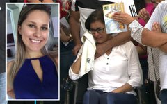 Mãe de Isabela Miranda de Oliveira passou mal durante enterro da filha
