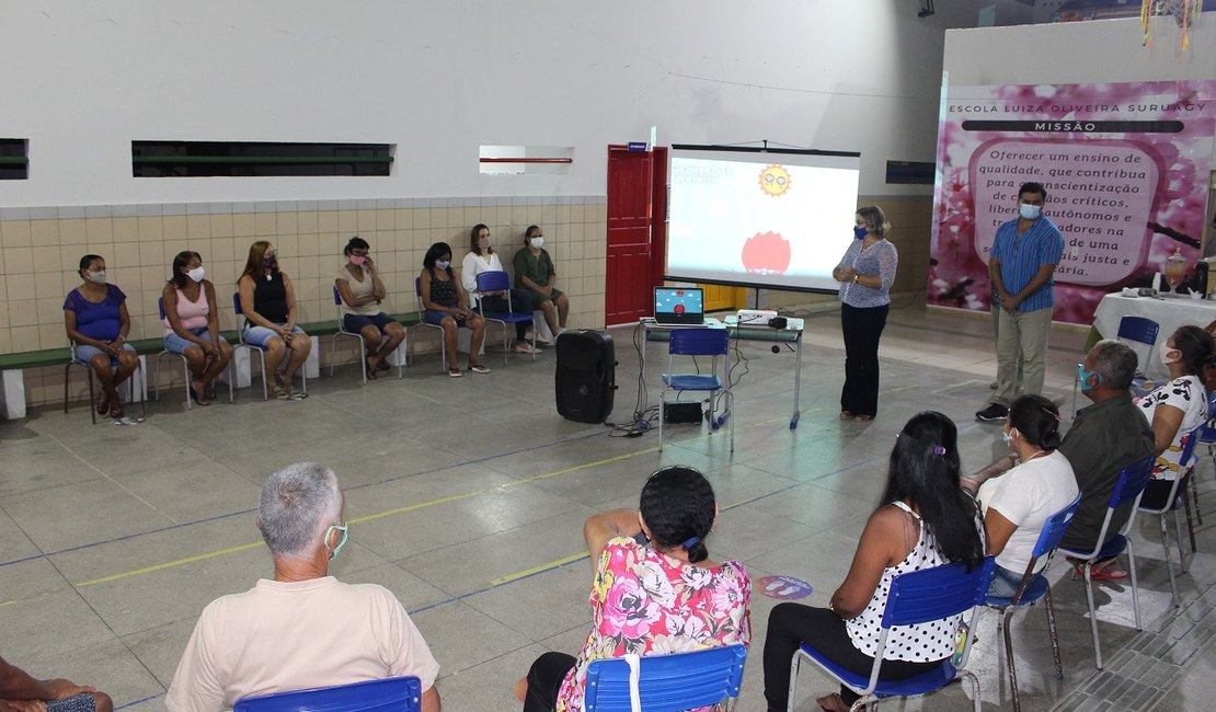 Jovens, Adultos e Idosos da Escola Luísa Oliveira, no Ouro Preto, retomam aulas presenciais