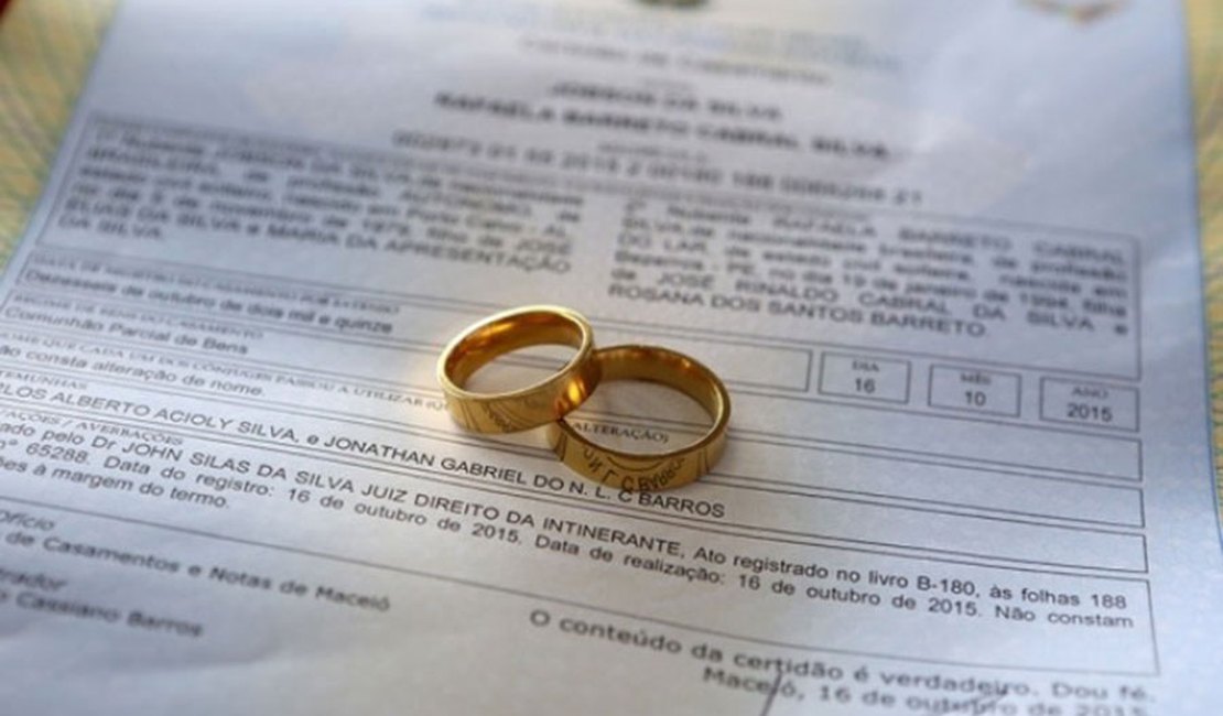 ?Justiça Itinerante realiza casamento coletivo no Tabuleiro neste sábado (1º)