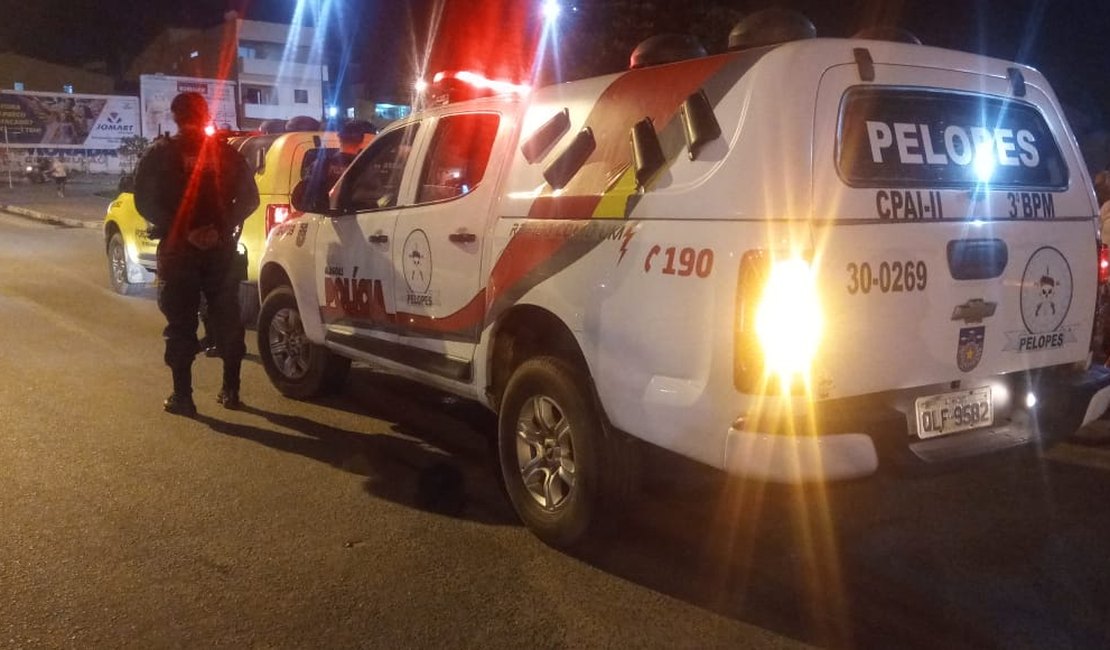 Assaltante rouba moto e é baleado em Arapiraca