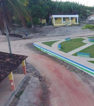 Prefeitura de Maragogi conclui construção de praça na zona rural