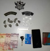 Polícia apreende cocaína e maconha em Arapiraca