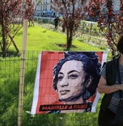 Jardim em homenagem a Marielle Franco é inaugurado em Paris