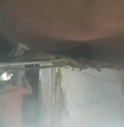 Curto-circuito causa incêndio no Sítio Gregório, em União dos Palmares