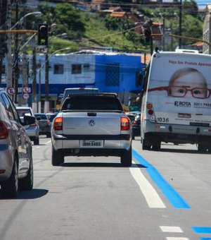 SMTT registra redução no tempo das viagens de ônibus pela Faixa Azul