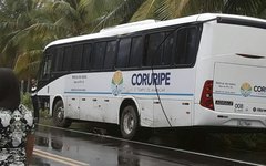 Ônibus do transporte escolar de Coruripe