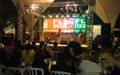 O arapiraquense Ítalo se apresentou com a banda Time da Mooca no encerramento da Fliara em Arapiraca