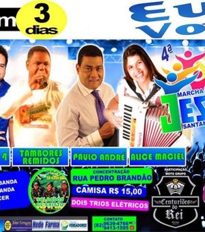 Evento evangélico será realizado em Santana do Ipanema