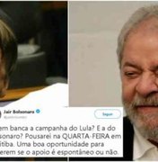 Bolsonaro desafia Lula para ver quem leva mais gente hoje às ruas de Curitiba