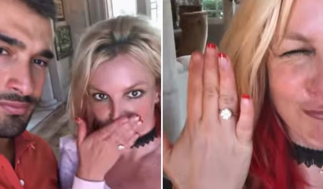 Britney Spears anuncia que está noiva de Sam Asghari