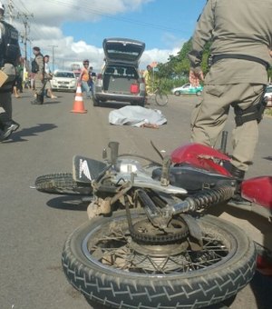 [Vídeo] Motociclista morre após acidente na Rodovia AL-220 no Agreste