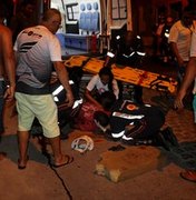 Homem fica ferido após cair de moto em São Miguel dos Campos 