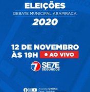 Conheça as regras do Debate 7Segundos, colocando frente a frente os candidatos à prefeitura de Arapiraca