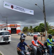 SMTT lança campanha de prevenção de acidentes e paz no trânsito nas ruas de Arapiraca