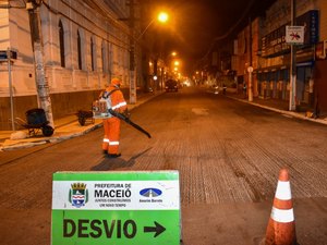 Nova Maceió executa obras de pavimentação na Rua do Sol