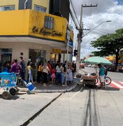 Aglomerações em filas de agências bancárias voltam a ficar descontroladas em Arapiraca