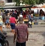 Em Canapi, feira livre aglomera população nesta quarta-feira