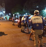 Cinco motoristas são retirados de circulação durante Lei Seca em Maceió