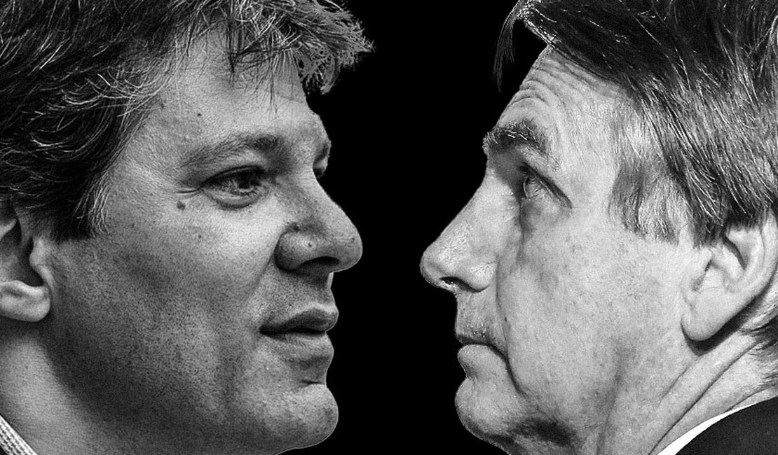 Vox Populi mostra empate entre Bolsonaro e Haddad com 50% cada