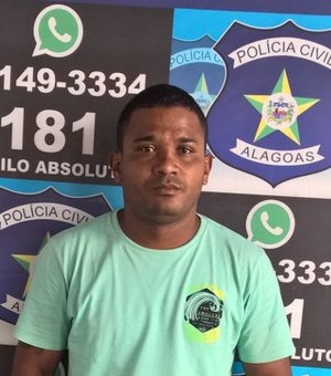 Polícia Civil prende jovem acusado de homicídio no Litoral Sul de Alagoas
