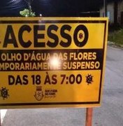 [Vídeo] Cidade do Sertão tem entradas fechadas durante período noturno 