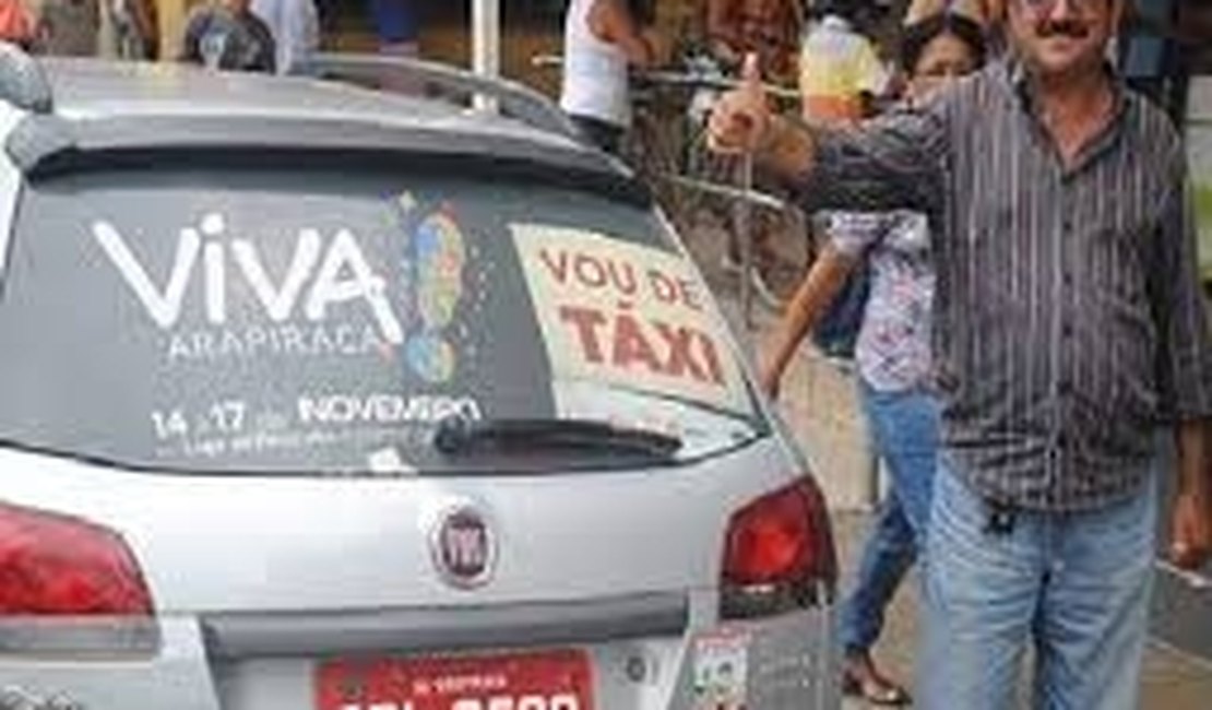 Presidente dos taxistas de Arapiraca tem carro roubado