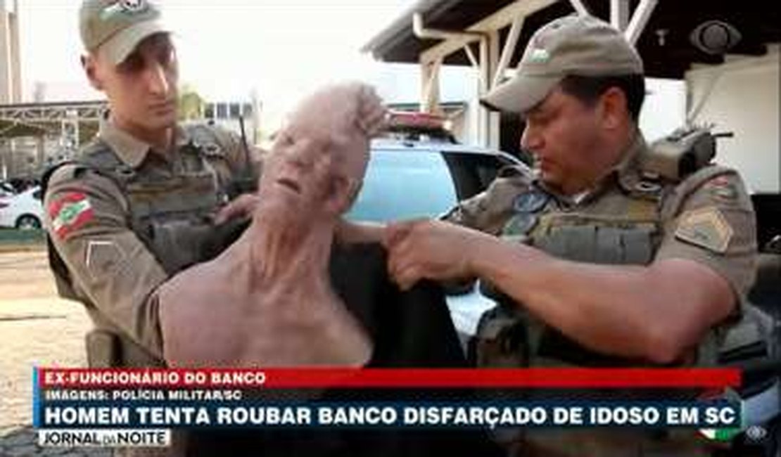 É falso que jovem tentou ser vacinado usando disfarce de idoso em Santa Catarina