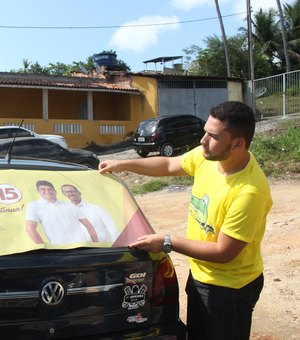 David Pedrosa faz 1º ato de campanha em Porto Calvo