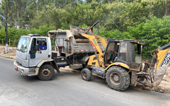Prefeitura de Lagoa da Canoa intensifica trabalhos de limpeza na zona urbana