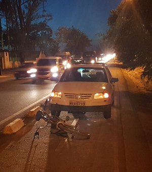 Motorista embriagado invade ciclovia e atropela ciclista