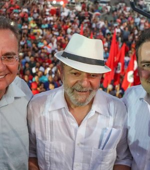Renan ganha holofotes e afago de Lula em jantar com Alckmin e advogados
