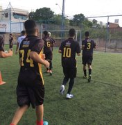 Projeto da Seprev treina jovens que sonham em se tornar jogadores de futebol
