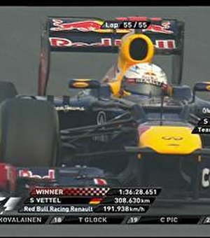 Vettel vence na Coreia e vira líder; Massa chega em 4º
