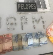 Homem é preso pela PM por tráfico de drogas em Arapiraca