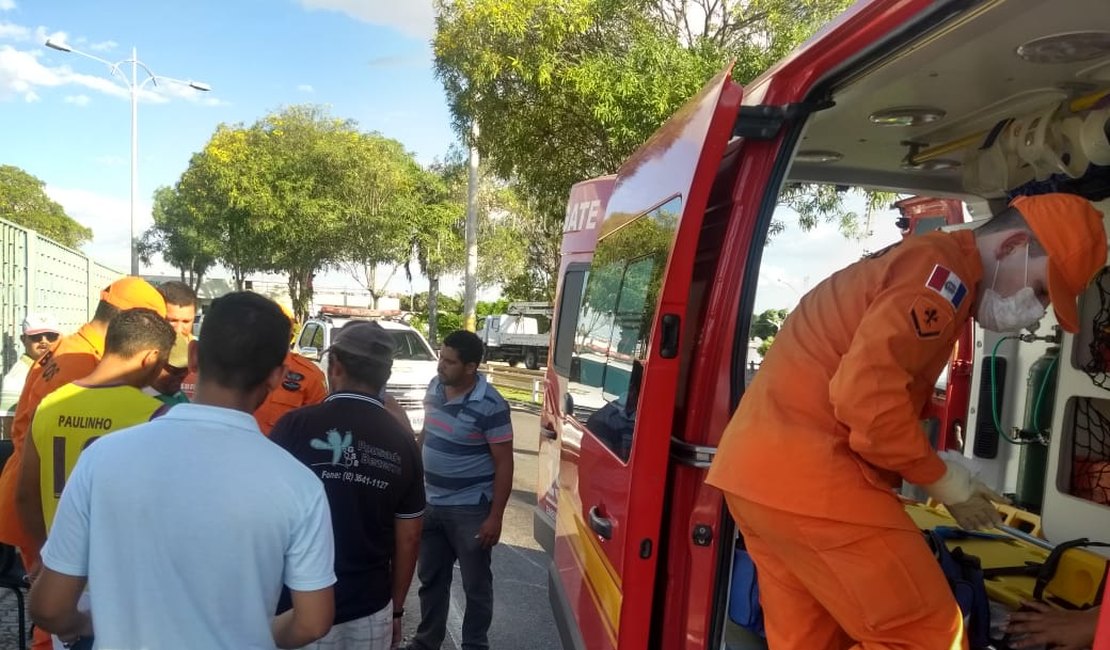 Óleo na pista provoca dois acidentes com vítimas em Delmiro Gouveia