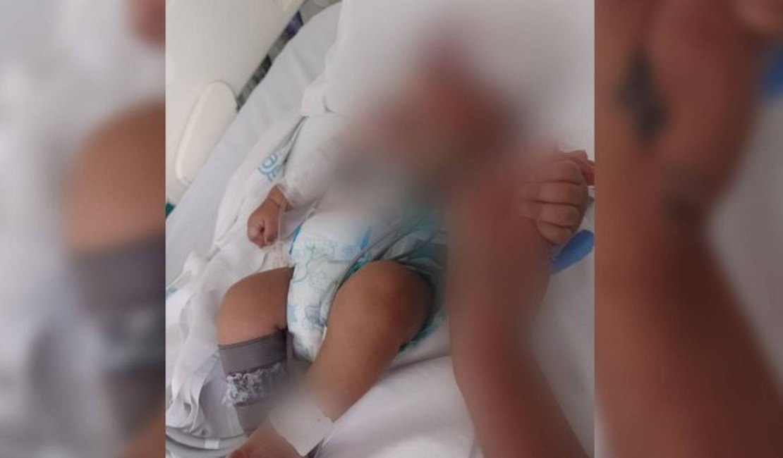Bebê morre após ser atingido por celular jogado pelo pai em discussão com a esposa