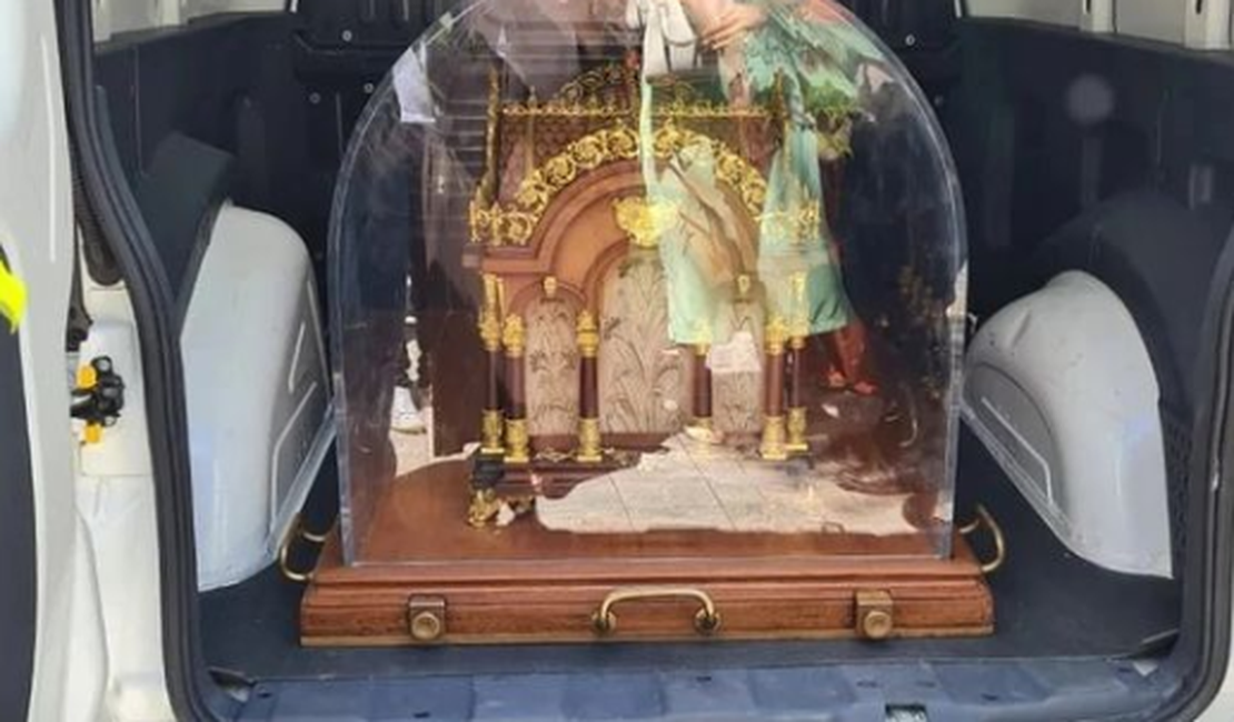Relíquias de santa católica passarão por Maceió e Marechal Deodoro