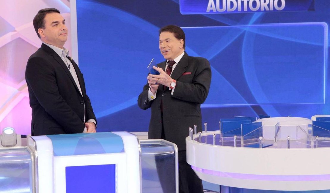 Senadores usam verba pública para viajar a SP e gravar com Silvio Santos
