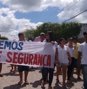 Povo volta a se manifestar contra a falta de segurança no Sertão alagoano