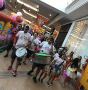 Bloquinhos de carnaval infantis animam prévia carnavalesca em Arapiraca