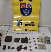 Homem é preso por tráfico de drogas em Coruripe