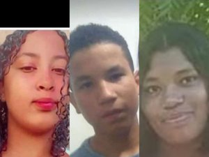Família procura por casal de adolescentes e jovem desaparecidos desde o fim de semana em Arapiraca