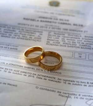 &#65279;Justiça Itinerante promove casamentos coletivos nos dias 14 e 15 deste mês