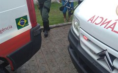Várias ambulâncias do Samu foram acionadas