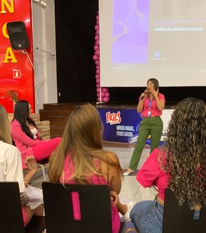 Parceria entre Arapiraca Garden Shopping e Faculdade Soberana reúne mulheres no combate à violência de gênero