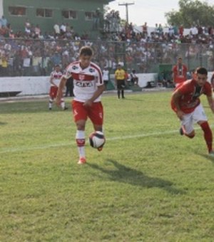 Com gol de Drey, Dimensão vence CRB no estádio Manoel Moreira