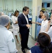 Renan Filho inaugura ampliação da Unidade de Cirurgia Vascular do HGE