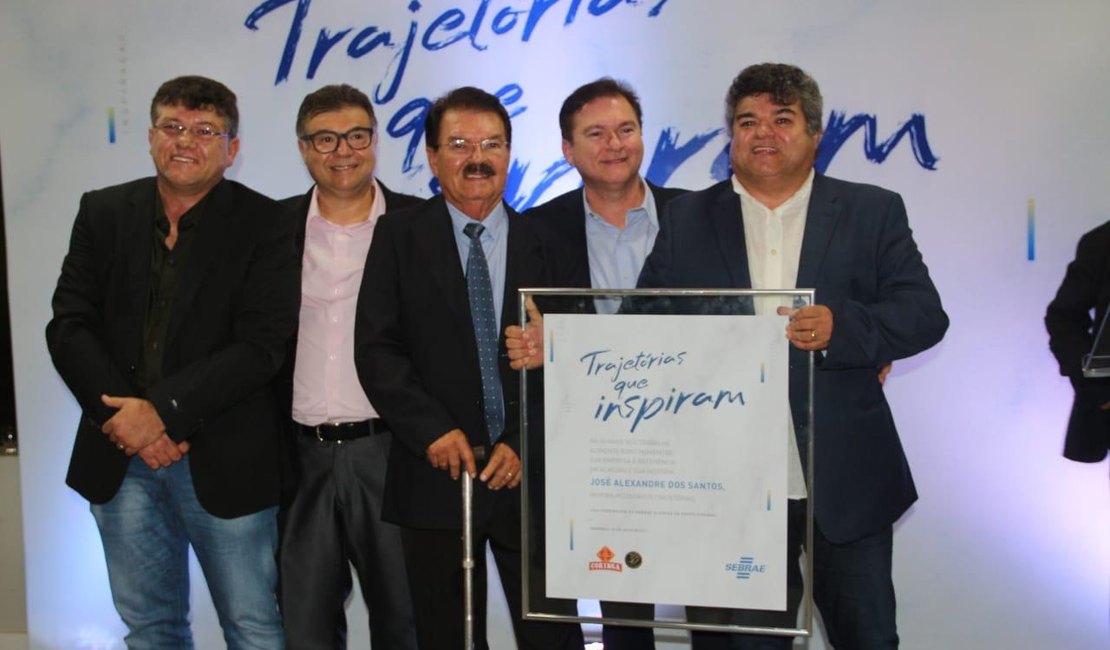 [Vídeo] Empresário José Alexandre recebe homenagem em Arapiraca